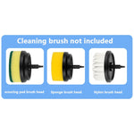 Electric Cleaning Brush 3 Brush Heads Cleaner Multifunctional